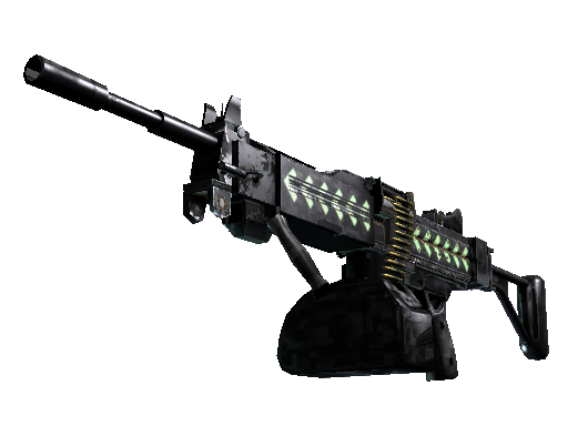 StatTrak™ Negev | Ultralight (Field-Tested) - Mil-Spec - Weapon - from The Fracture Collection