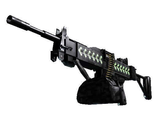 StatTrak™ Negev | Ultralight (Minimal Wear) - Mil-Spec - Weapon - from The Fracture Collection
