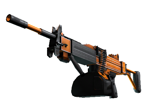 StatTrak™ Negev | dev_texture (Factory New) - Restricted - Weapon - from The Snakebite Collection