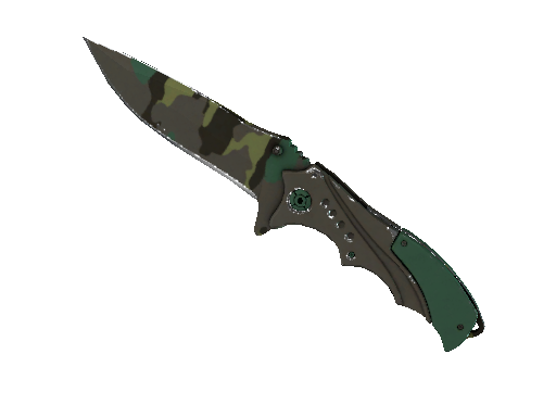 ★ StatTrak™ Nomad Knife | Boreal Forest (Well-Worn) - Covert - Knife