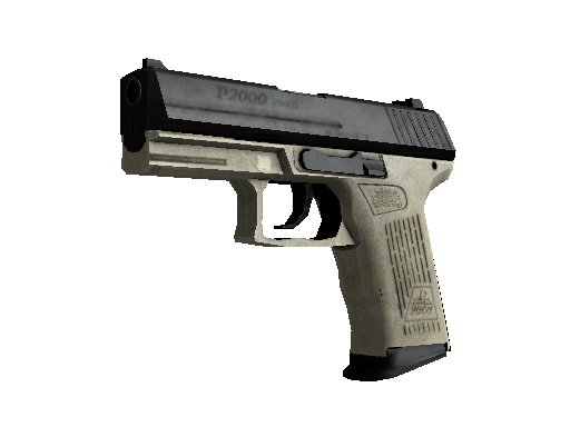 StatTrak™ P2000 | Ivory (Well-Worn) - Mil-Spec - Weapon - from The Breakout Collection