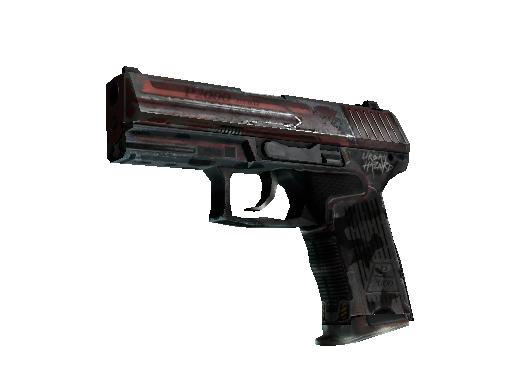 StatTrak™ P2000 | Urban Hazard (Battle-Scarred) - Mil-Spec - Weapon - from The Clutch Collection
