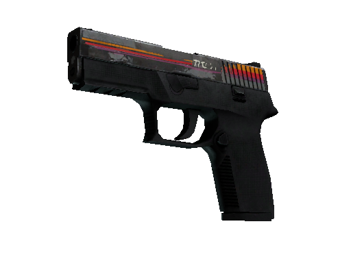 StatTrak™ P250 | Cassette (Battle-Scarred) - Mil-Spec - Weapon - from The Fracture Collection
