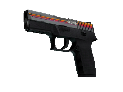 StatTrak™ P250 | Cassette (Well-Worn) - Mil-Spec - Weapon - from The Fracture Collection