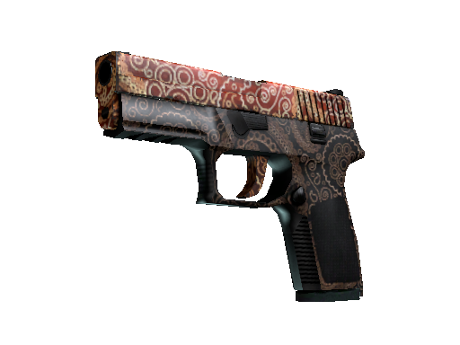 StatTrak™ P250 | Mehndi (Field-Tested) - Classified - Weapon - from The Winter Offensive Collection