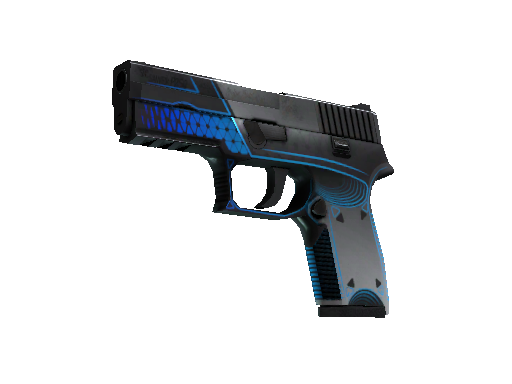 StatTrak™ P250 | Valence (Well-Worn) - Mil-Spec - Weapon - from The Chroma 2 Collection