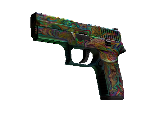 StatTrak™ P250 | Visions (Battle-Scarred) - Classified - Weapon - from The Recoil Collection