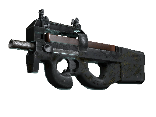StatTrak™ P90 | Desert Warfare (Battle-Scarred) - Mil-Spec - Weapon - from The Huntsman Collection
