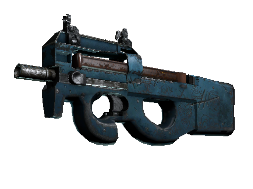 StatTrak™ P90 | Off World (Battle-Scarred) - Mil-Spec - Weapon - from The Prisma Collection