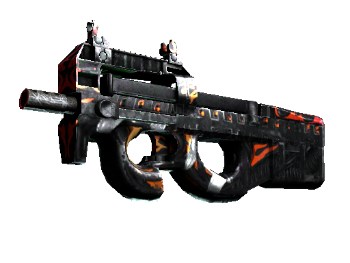 StatTrak™ P90 | Vent Rush (Battle-Scarred) - Restricted - Weapon - from The Recoil Collection
