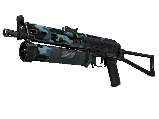 StatTrak™ PP-Bizon | Night Riot (Well-Worn) - Mil-Spec - Weapon - from The Clutch Collection