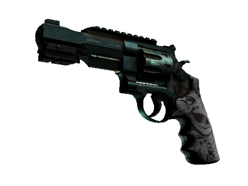 StatTrak™ R8 Revolver | Bone Forged (Battle-Scarred) - Mil-Spec - Weapon - from The Prisma 2 Collection