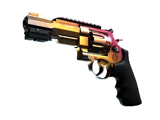 StatTrak™ R8 Revolver | Fade (Field-Tested) - Covert - Weapon - from The Revolver Case Collection