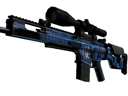 StatTrak™ SCAR-20 | Assault (Well-Worn) - Mil-Spec - Weapon - from The CS20 Collection