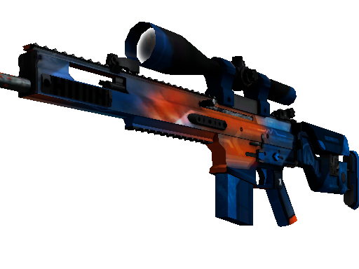 StatTrak™ SCAR-20 | Cardiac (Battle-Scarred) - Classified - Weapon - from The Vanguard Collection