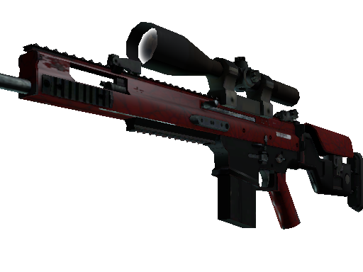 StatTrak™ SCAR-20 | Crimson Web (Factory New) - Mil-Spec - Weapon - from The Arms Deal 2 Collection