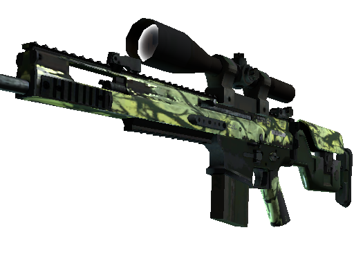 StatTrak™ SCAR-20 | Outbreak (Field-Tested) - Mil-Spec - Weapon - from The Revolver Case Collection