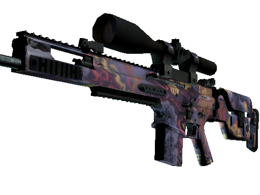 StatTrak™ SCAR-20 | Poultrygeist (Factory New) - Mil-Spec - Weapon - from The Dreams & Nightmares Collection