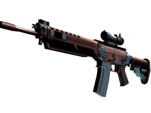 StatTrak™ SG 553 | Ol' Rusty (Well-Worn) - Mil-Spec - Weapon - from The Fracture Collection