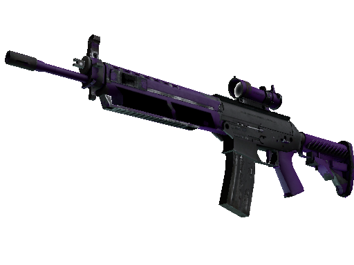 StatTrak™ SG 553 | Ultraviolet (Field-Tested) - Mil-Spec - Weapon - from The Arms Deal Collection