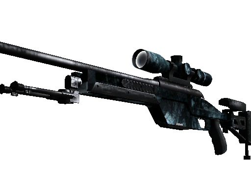 StatTrak™ SSG 08 | Abyss (Battle-Scarred) - Mil-Spec - Weapon - from The Breakout Collection
