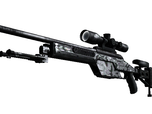 StatTrak™ SSG 08 | Dark Water (Field-Tested) - Mil-Spec - Weapon - from The eSports 2014 Summer Collection