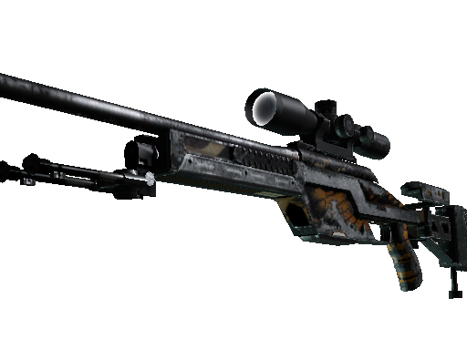 StatTrak™ SSG 08 | Death's Head (Battle-Scarred) - Restricted - Weapon - from The Operation Hydra Collection