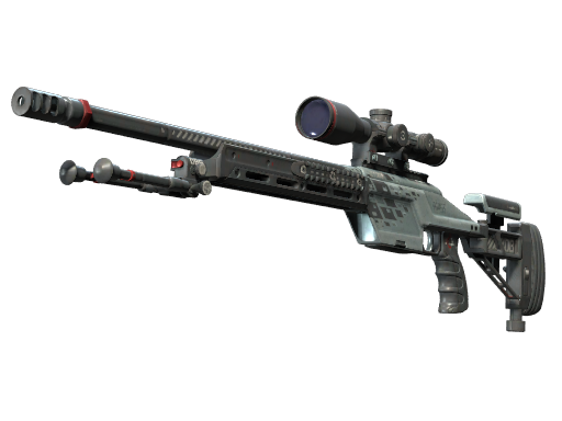 StatTrak™ SSG 08 | Dezastre (Well-Worn) - Mil-Spec - Weapon - from The Kilowatt Collection