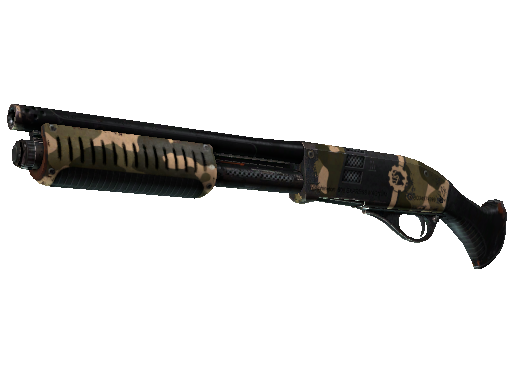 StatTrak™ Sawed-Off | Black Sand (Battle-Scarred) - Mil-Spec - Weapon - from The Danger Zone Collection