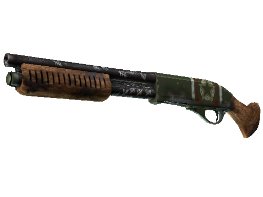 StatTrak™ Sawed-Off | Fubar (Well-Worn) - Mil-Spec - Weapon - from The Chroma 3 Collection