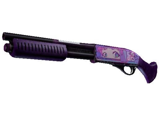 StatTrak™ Sawed-Off | Kiss♥Love (Well-Worn) - Classified - Weapon - from The Recoil Collection