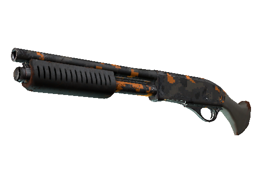 StatTrak™ Sawed-Off | Orange DDPAT (Well-Worn) - Restricted - Weapon - from The eSports 2013 Collection
