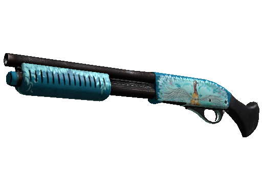 StatTrak™ Sawed-Off | Serenity (Minimal Wear) - Restricted - Weapon - from The Chroma Collection