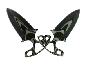 Shadow Daggers | Black Laminate