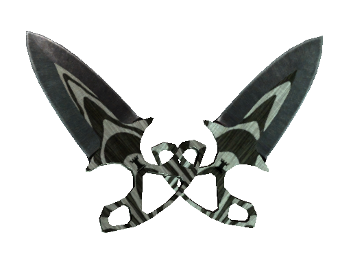★ StatTrak™ Shadow Daggers | Black Laminate (Field-Tested) - Covert - Knife - from The Shadow Collection
