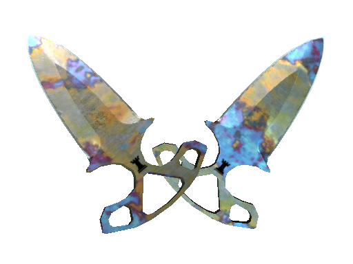 ★ StatTrak™ Shadow Daggers | Case Hardened (Minimal Wear) - Covert - Knife - from The Shadow Collection