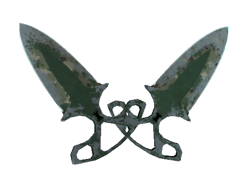 ★ StatTrak™ Shadow Daggers | Forest DDPAT (Battle-Scarred) - Covert - Knife - from The Shadow Collection
