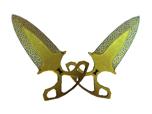 ★ StatTrak™ Shadow Daggers | Lore (Battle-Scarred) - Covert - Knife - from The Shadow Collection