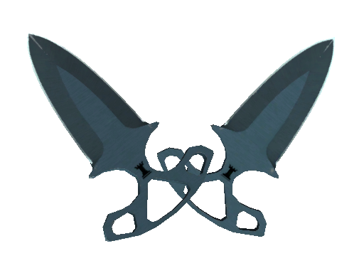 ★ StatTrak™ Shadow Daggers | Night (Well-Worn) - Covert - Knife - from The Shadow Collection