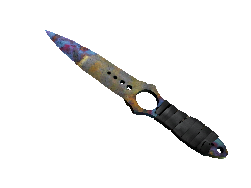 ★ StatTrak™ Skeleton Knife | Case Hardened (Battle-Scarred) - Covert - Knife