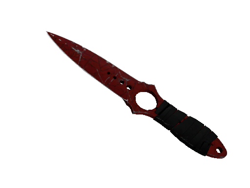 ★ StatTrak™ Skeleton Knife | Crimson Web (Battle-Scarred) - Covert - Knife