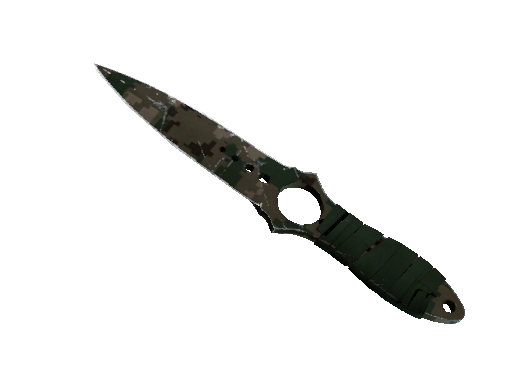 ★ StatTrak™ Skeleton Knife | Forest DDPAT (Battle-Scarred) - Covert - Knife