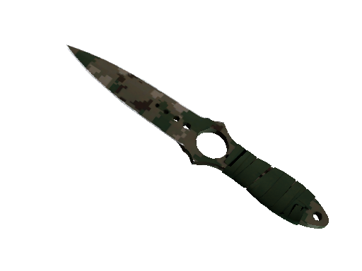★ StatTrak™ Skeleton Knife | Forest DDPAT (Well-Worn) - Covert - Knife