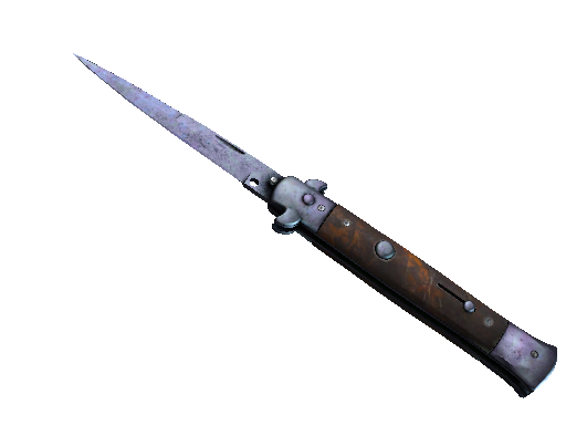 ★ StatTrak™ Stiletto Knife | Blue Steel (Field-Tested) - Covert - Knife