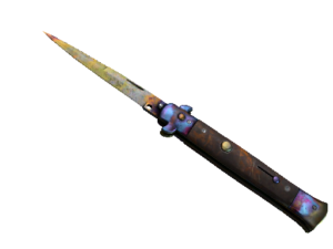 Stiletto Knife | Case Hardened