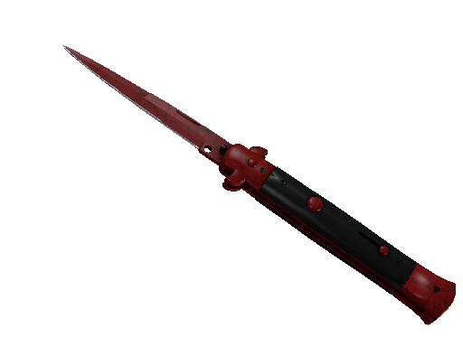 ★ StatTrak™ Stiletto Knife | Crimson Web (Minimal Wear) - Covert - Knife