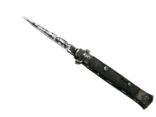 ★ StatTrak™ Stiletto Knife | Forest DDPAT (Battle-Scarred) - Covert - Knife