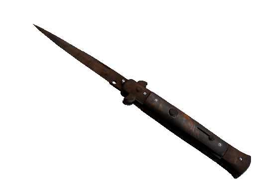 ★ StatTrak™ Stiletto Knife | Rust Coat (Battle-Scarred) - Covert - Knife