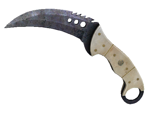 ★ StatTrak™ Talon Knife | Blue Steel (Battle-Scarred) - Covert - Knife
