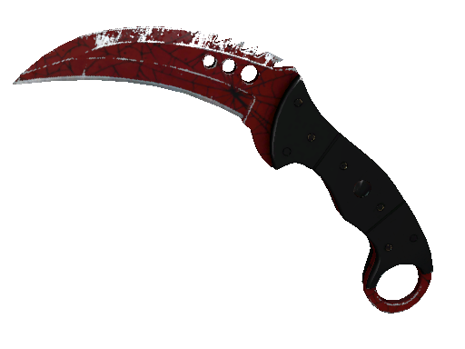 ★ StatTrak™ Talon Knife | Crimson Web (Well-Worn) - Covert - Knife